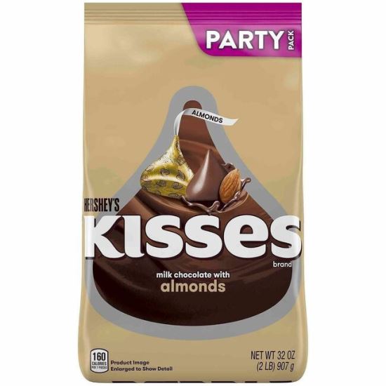 Green Rabbit Hershey's Kisses MilkChocolate Almond 1