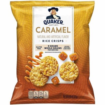 Green Rabbit Quaker Popped Rice Crisps 1