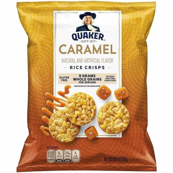 Green Rabbit Quaker Popped Rice Crisps 1