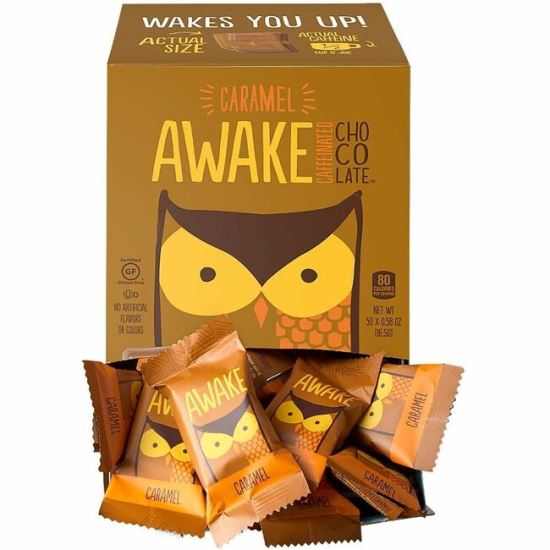 Green Rabbit Awake Caffeinated Caramel/Choco Bites 1