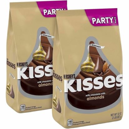 Green Rabbit Hershey's Kisses MilkChocolate Almond 1