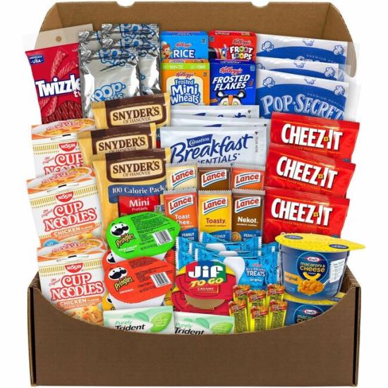 Snack Box Pros Dorm Room Survival Snack Box 1