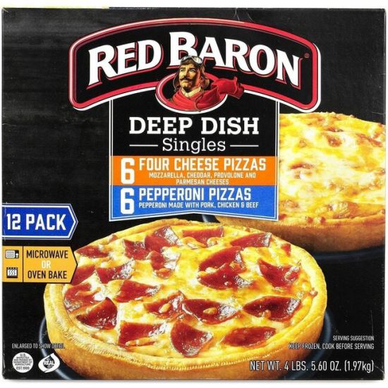 Green Rabbit Red Barron Deep-Dish Pizza Singles 1