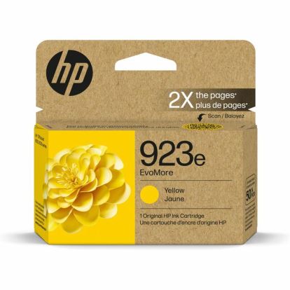 HP EvoMore 923e Original High Yield Inkjet Ink Cartridge - Yellow - 1 Each 1