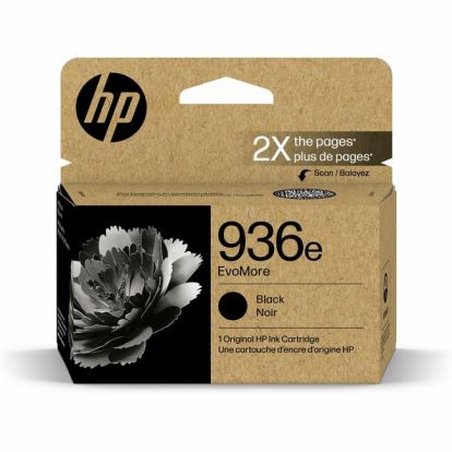 HP EvoMore 936e Original High Yield Inkjet Ink Cartridge - Black - 1 Each 1