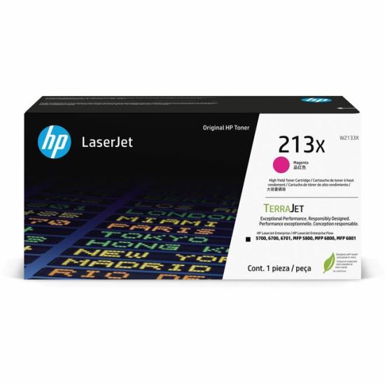 HP 213X Original Laser Toner Cartridge - Magenta - 1 Each 1