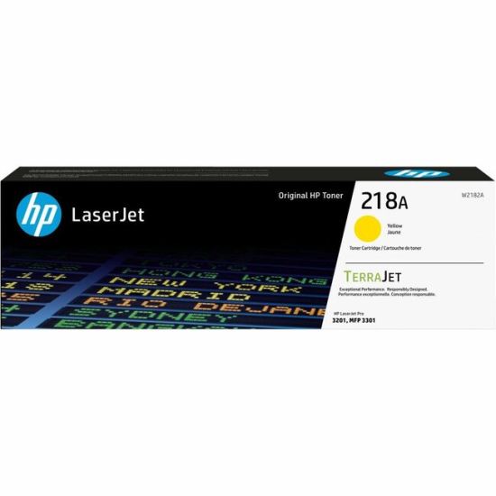 HP 218A Original Laser Toner Cartridge - Yellow - 1 Each 1