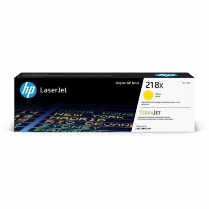 HP 218X Original High Yield Laser Toner Cartridge - Yellow - 1 Each 1