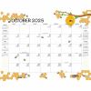 House of Doolittle Recycled Monthly Desk Pad Academic Calendar Honeycomb 22 x 17 Inches 3