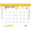 House of Doolittle Recycled Monthly Desk Pad Academic Calendar Honeycomb 22 x 17 Inches 6