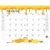 House of Doolittle Recycled Monthly Desk Pad Academic Calendar Honeycomb 22 x 17 Inches 12