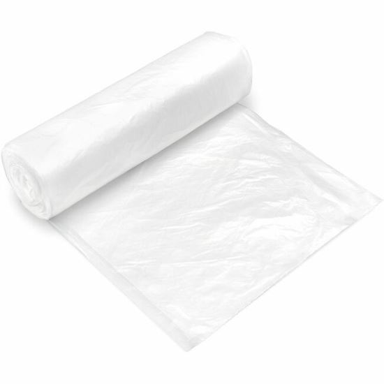 Inteplast HDPE Can Liners, 16 Microns, 33" x 40" , Natural, Pack Of 250 Liners 1