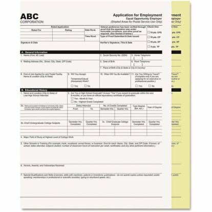 ICONEX Carbonless Paper 1