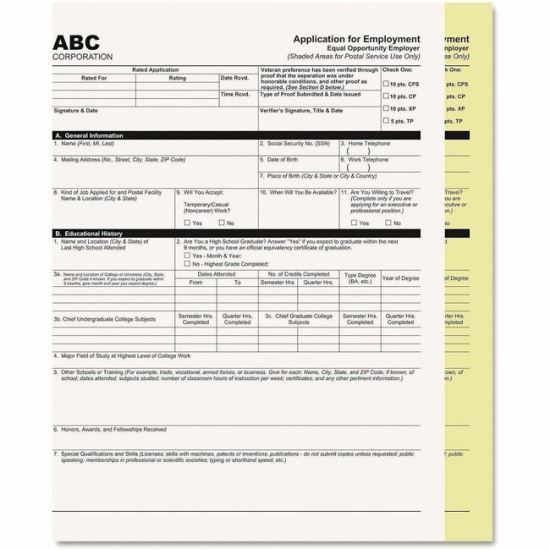 ICONEX Carbonless Paper 1