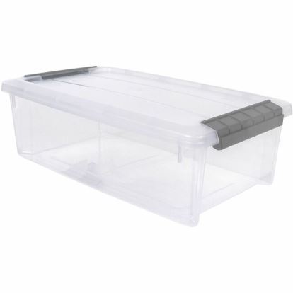 IRIS 6.2 QT Stack-and-Pull Storage Tote 1
