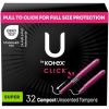 Kimberly-Clark Click Compact Tampons 1