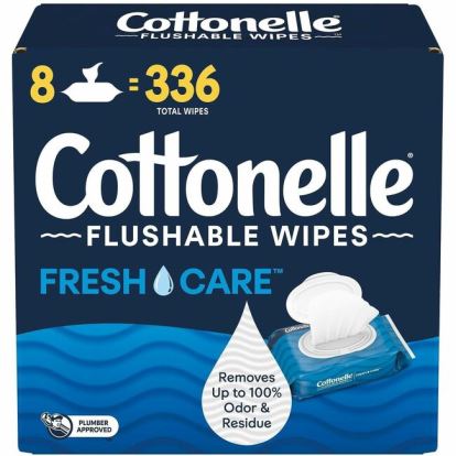 Cottonelle FreshCare Flush Wipes 1
