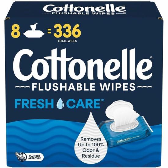 Cottonelle FreshCare Flush Wipes 1