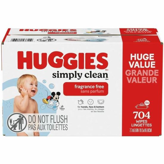 Huggies SimplyClean Frag-Free Wipes 1