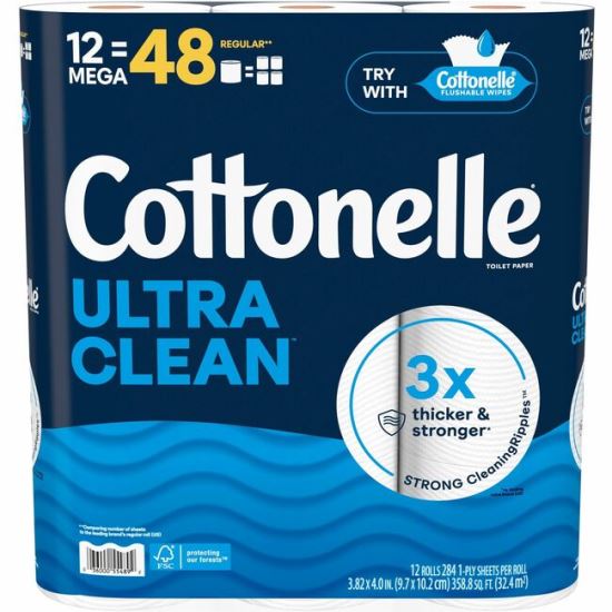 Cottonelle Ultra Clean Toilet Paper 1