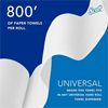 Scott® Universal 100% Recycled Fiber Hard Roll Paper Towels 6