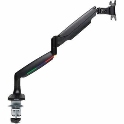 Kensington SmartFit Mounting Arm for Monitor, Curved Screen Display, Flat Panel Display - Black - Landscape/Portrait 1