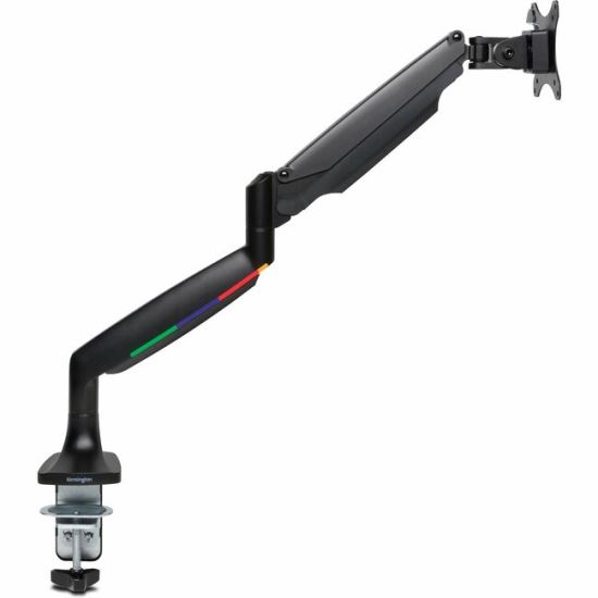 Kensington SmartFit Mounting Arm for Monitor, Curved Screen Display, Flat Panel Display - Black - Landscape/Portrait 1