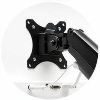 Kensington SmartFit Mounting Arm for Monitor, Flat Panel Display, Curved Screen Display - Black 5