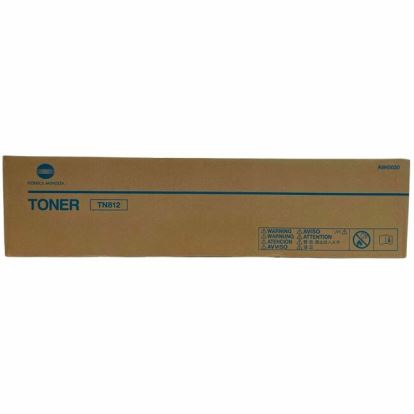 Konica Minolta TN-812 Original Laser Toner Cartridge - Black - 1 Each 1