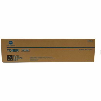 Konica Minolta TN-715K Original Laser Toner Cartridge - Black - 1 Each 1