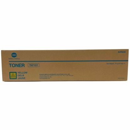 Konica Minolta TN-715Y Original Laser Toner Cartridge - Yellow - 1 Each 1