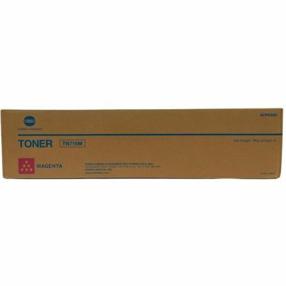 Konica Minolta TN-715M Original Laser Toner Cartridge - Magenta - 1 Each 1
