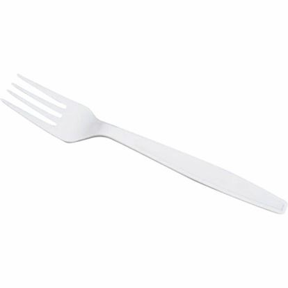 Karat Wrapped Fork, Heavy-Weight/White 1