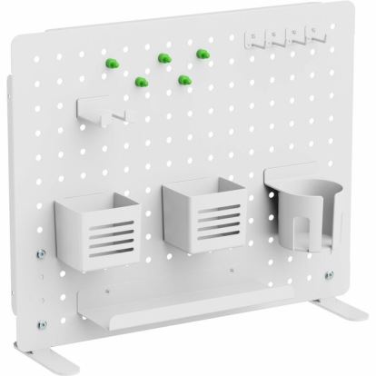 Kantek Pegboard Organizer Board with Accessories 1