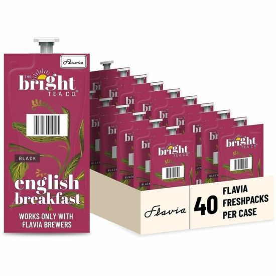 Flavia Bright Tea Co English Breakfast Tea Black Tea Freshpack 1