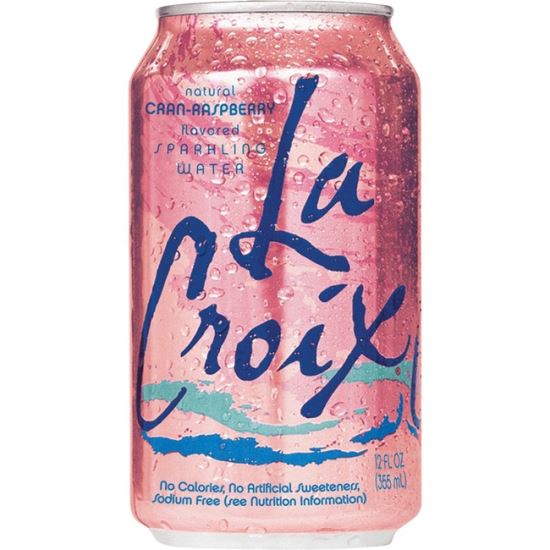 LaCroix Cran-Raspberry Flavored Sparkling Water 1