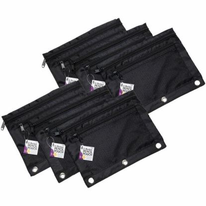 Charles Leonard 2-Pocket Binder Pencil Pouches 1
