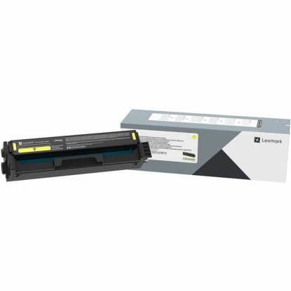 Lexmark Original Laser Toner Cartridge - Yellow Pack 1