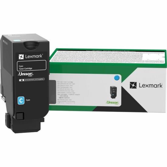 Lexmark Unison 735 Original Laser Toner Cartridge - Cyan - 1 Each 1