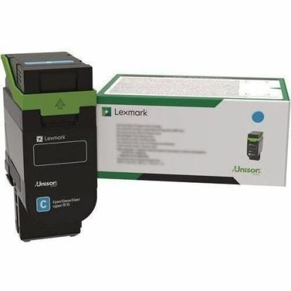 Lexmark Original Laser Toner Cartridge - Return Program - Cyan - 1 Each 1