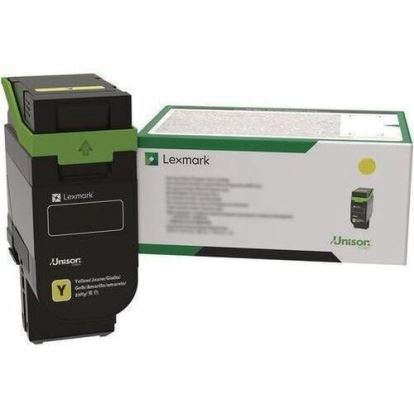 Lexmark Original Toner Cartridge - Return Program - Yellow - 1 Each 1