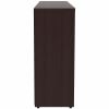 Lorell Essentials Espresso Laminate Bookcase 4