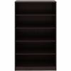Lorell Essentials Espresso Laminate Bookcase 2