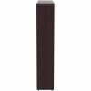 Lorell Essentials Espresso Laminate Bookcase 4