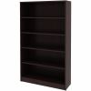 Lorell Essentials Espresso Laminate Bookcase 5