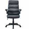 Lorell Colline High-Back Chair with Flip Arms 2