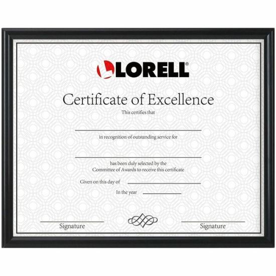 Lorell Certificate Frame 1