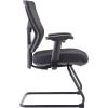 Lorell Conjure Sled Base Guest Chair 4