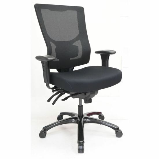 Lorell Big & Tall Mesh High-Back Chair 1