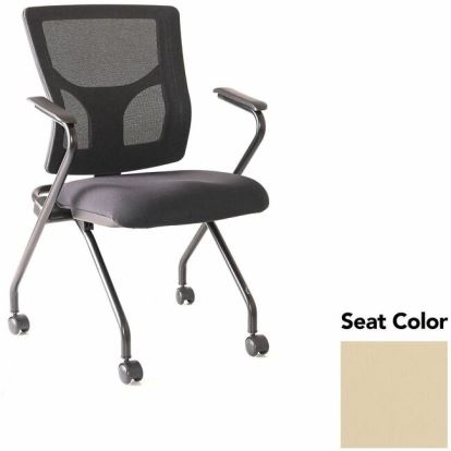 Lorell Conjure Mesh Training Chairs with Arms 1